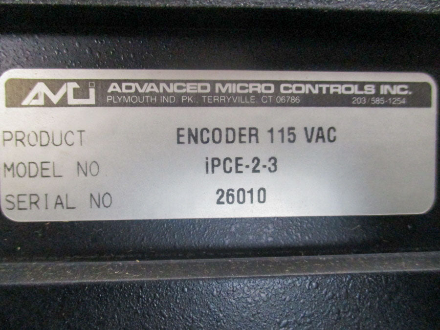 ADVANCED MICRO CONTROLS INC. IPCE-2-3 115VAC NSNP
