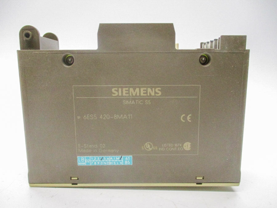 SIEMENS 6ES5420-8MA11 24VDC NSMP