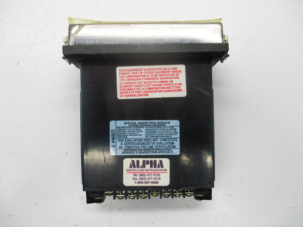 ALPHA MTR-U-S-F-P4-S 110/220V -150.0-399.9 DEGREES NSNP