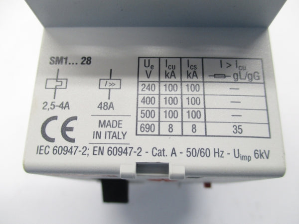 LOVATO 11SM1B28 690V 2.5-4A NSMP