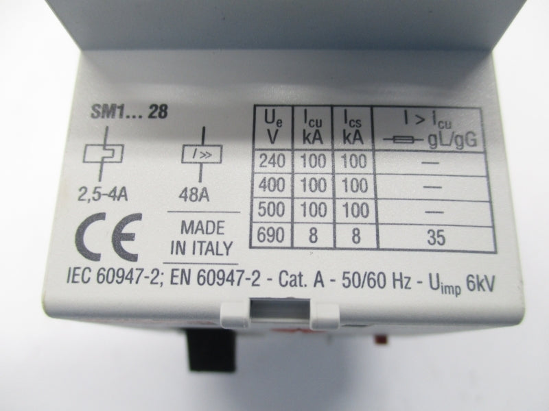 LOVATO 11SM1B28 690V 2.5-4A NSMP