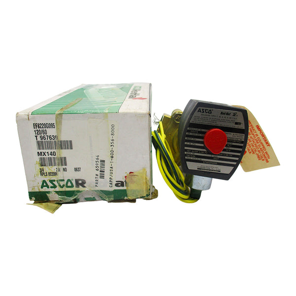ASCO EF8220G095 120V 3/4" NSMP