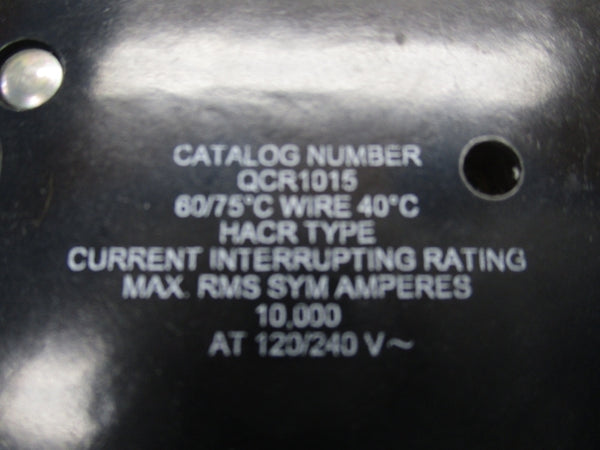 EATON QCR1015 120/240V 15A NSMP