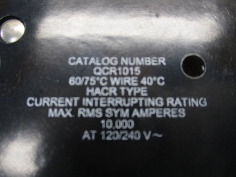 EATON QCR1015 120/240V 15A NSMP