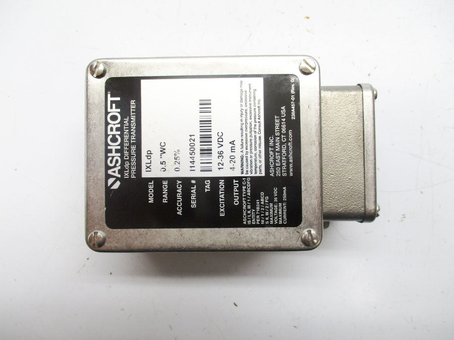ASHCROFT IXLDP 238A457-01 12-36VDC REV. G NSMP