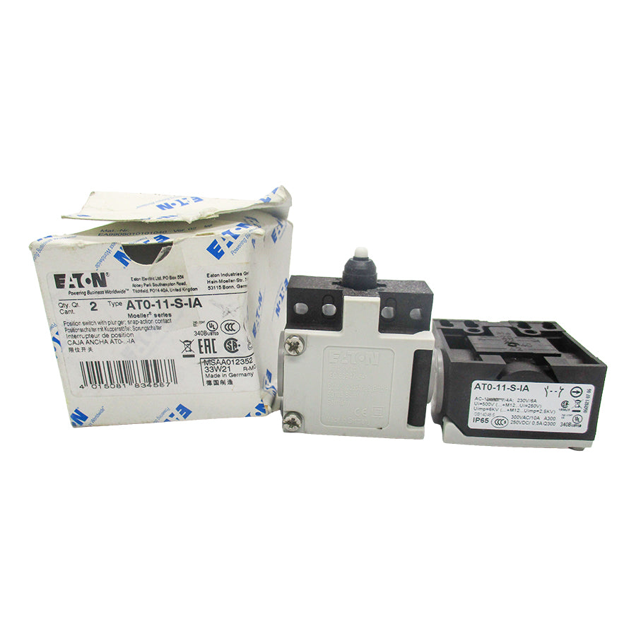 EATON AT0-11-S-IA 300VAC 10A (PKG OF 2) NSMP
