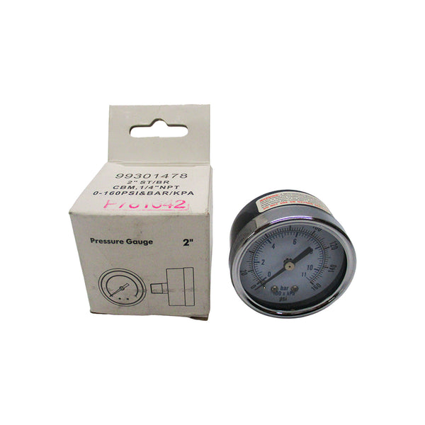 PRESSURE GAUGE 99301478 0-160PSI 2" NSMP