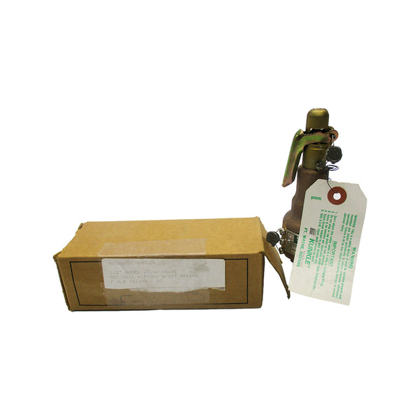 KUNKLE VALVE 6010DC01-KM0125 125PSI 1/2" NSMP