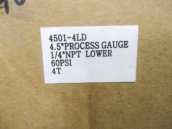 GAUGE 4501-4LD 60PSI 1/4" NSMP