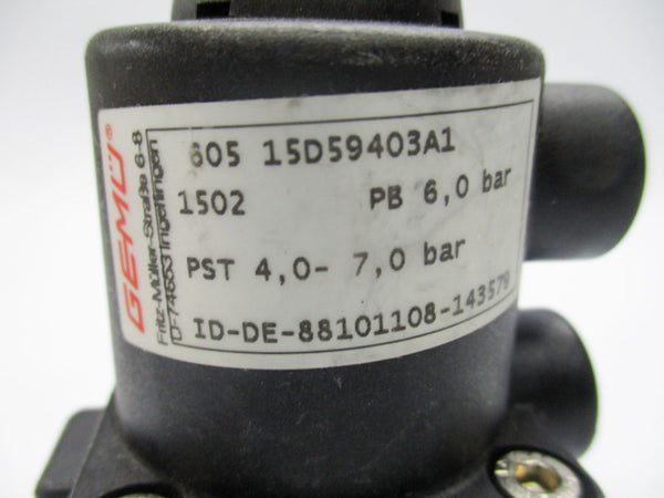 GEMU 605-15D59403A1 NSNP