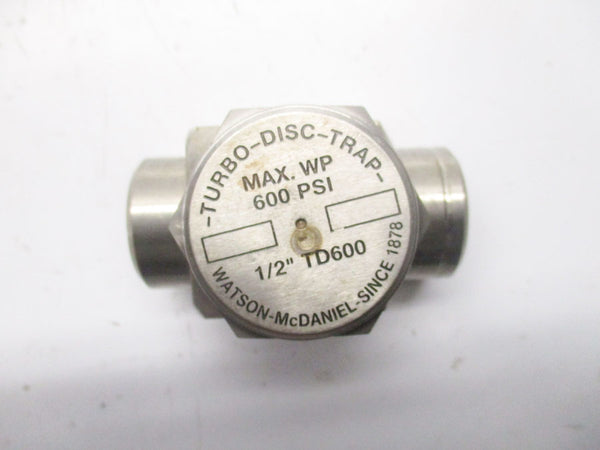 WATSON MCDANIEL TD600-12-N 600PSI 1/2" NSMP