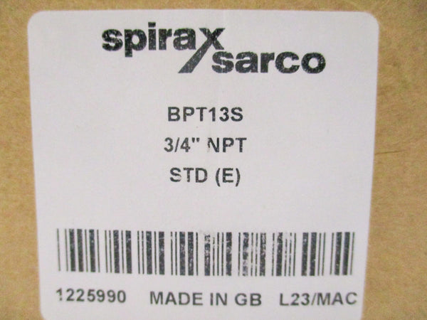 SPIRAX SARCO BPT13S 3/4" NSMP