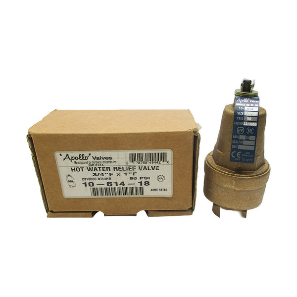APOLLO VALVES 10-614-18 90PSI 3/4" NSMP