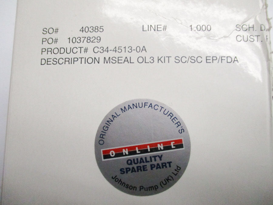 JOHNSON PUMP C34-4513-0A NSMP