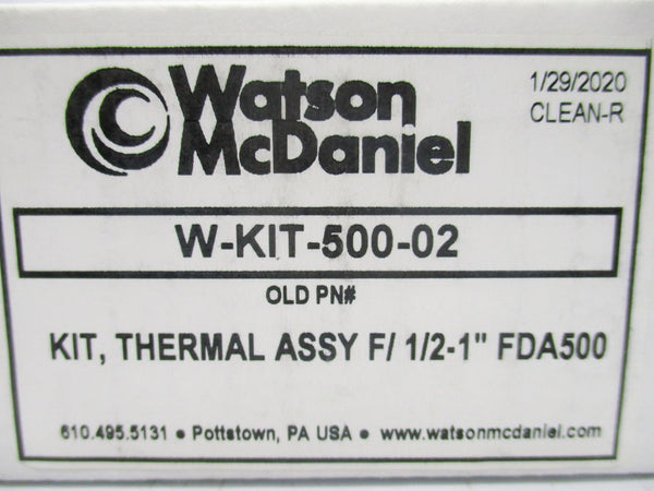 WATSON MCDANIEL W-KIT-500-02 NSFS