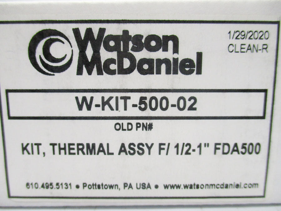 WATSON MCDANIEL W-KIT-500-02 NSFS