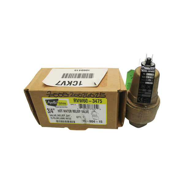 APOLLO VALVES RVW60-3475 10-604-15 75PSI 3/4" NSMP