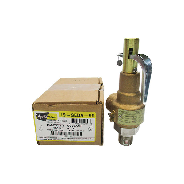 APOLLO VALVES 19-SEDA-90 90PSI 3/4" NSMP