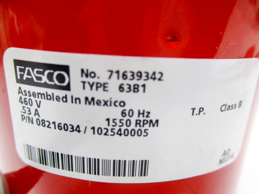 FASCO 08216034 460V .53A NSNP