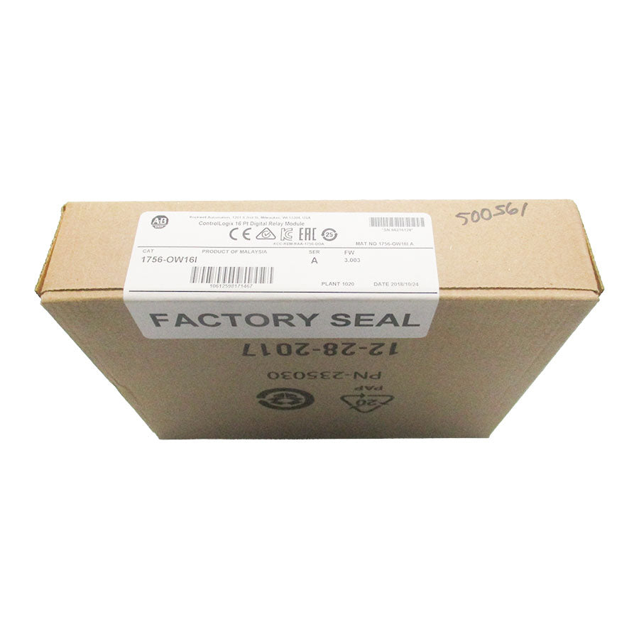 ALLEN BRALEY 1756-OW16I SER. A F/W 3.003 DATE: 2018 NSFS