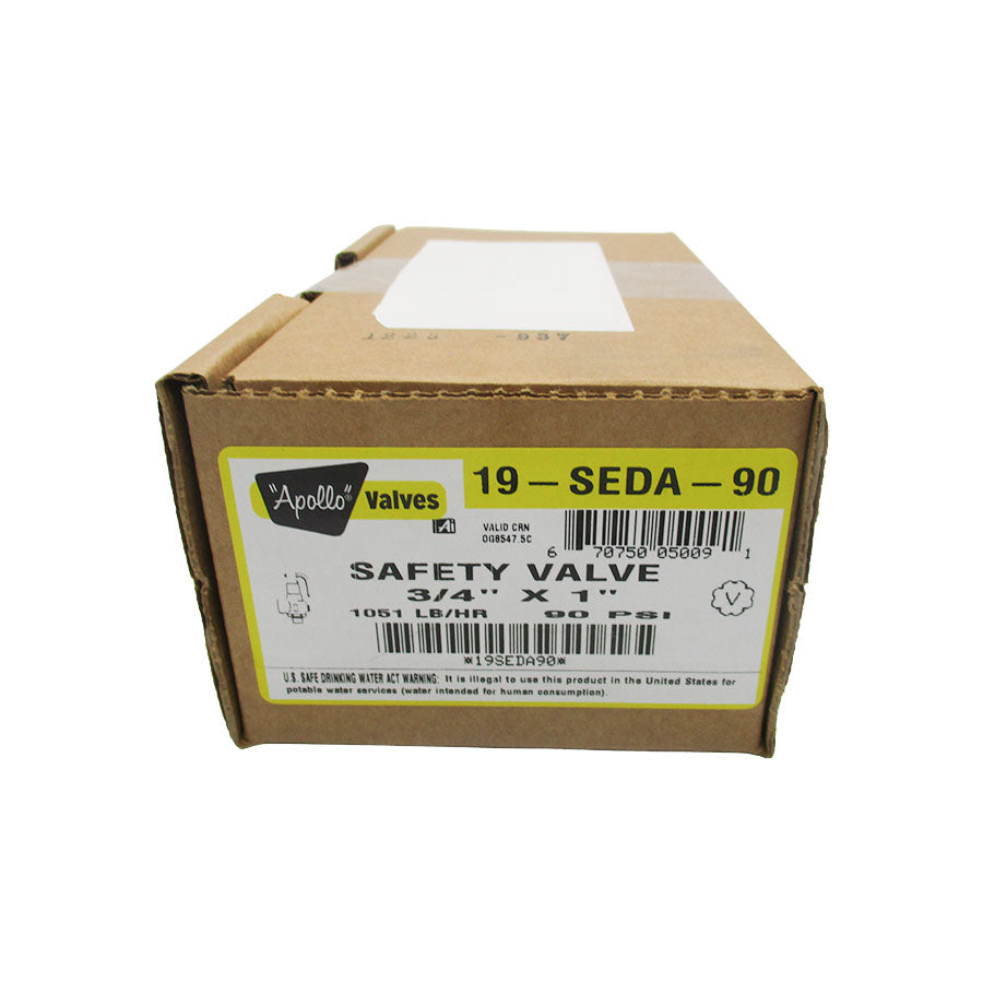 APOLLO VALVES 19-SEDA-90 90PSI 3/4" NSFS