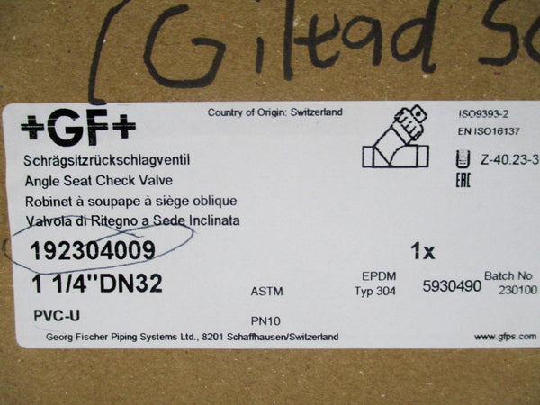 GF 192304009 1 1/4" NSMP
