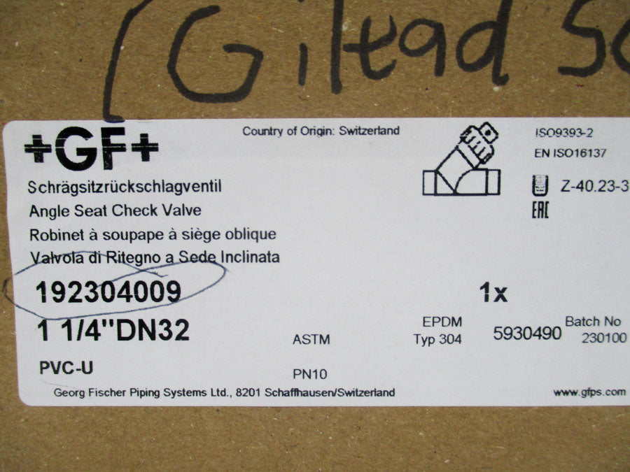 GF 192304009 1 1/4" NSMP