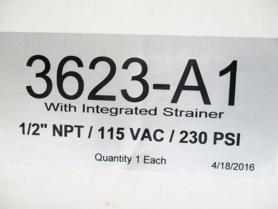 STRAINER 3623-A1 115VAC 230PSI 1/2" NSMP