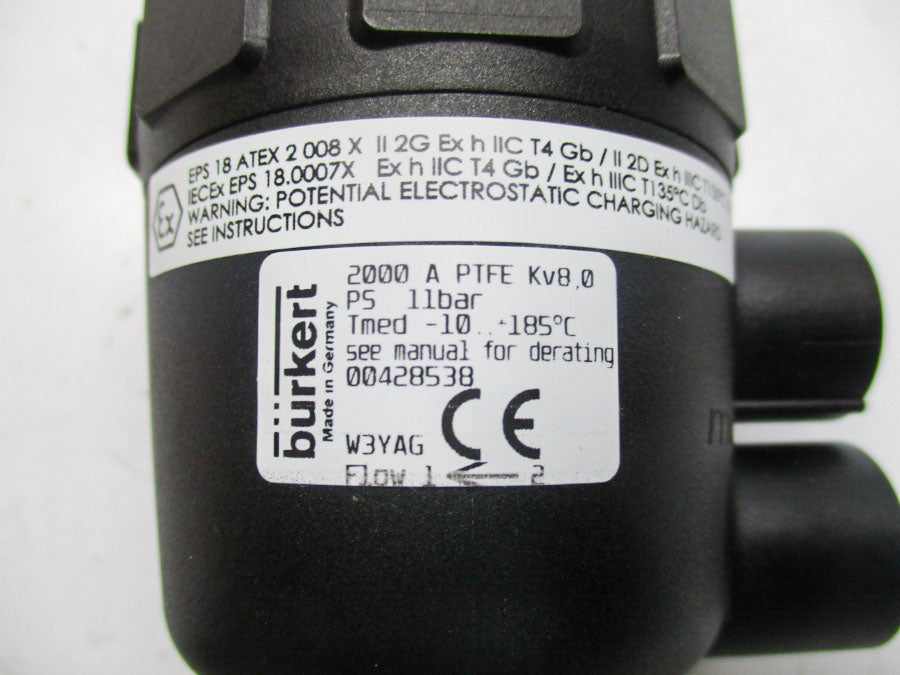 BURKERT 2000A20,0PTFEVATC43 00428538 NSMP