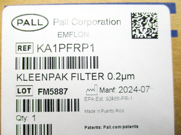 PALL KA1PFRP1 NSMP