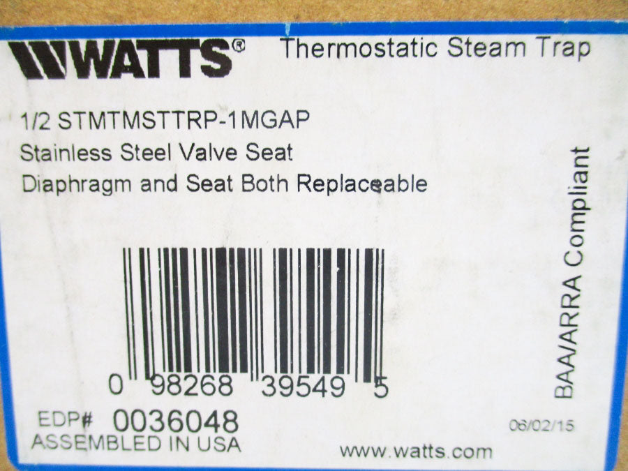 WATTS 1/2STMTMSTTRP-1MGAP NSMP