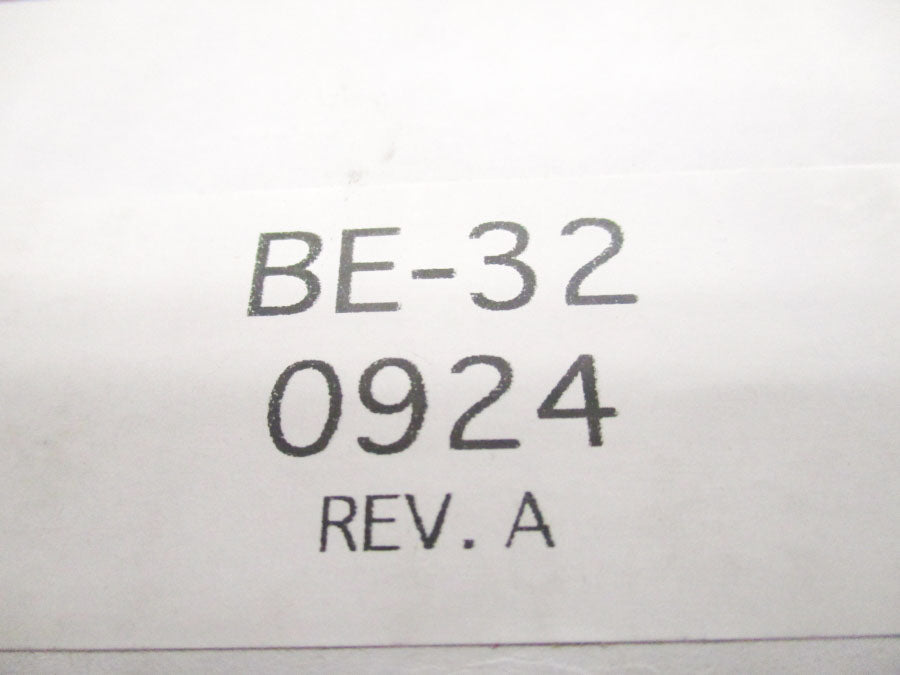 BOILER CONDUCTIVITY BE-32 REV. A NSNP