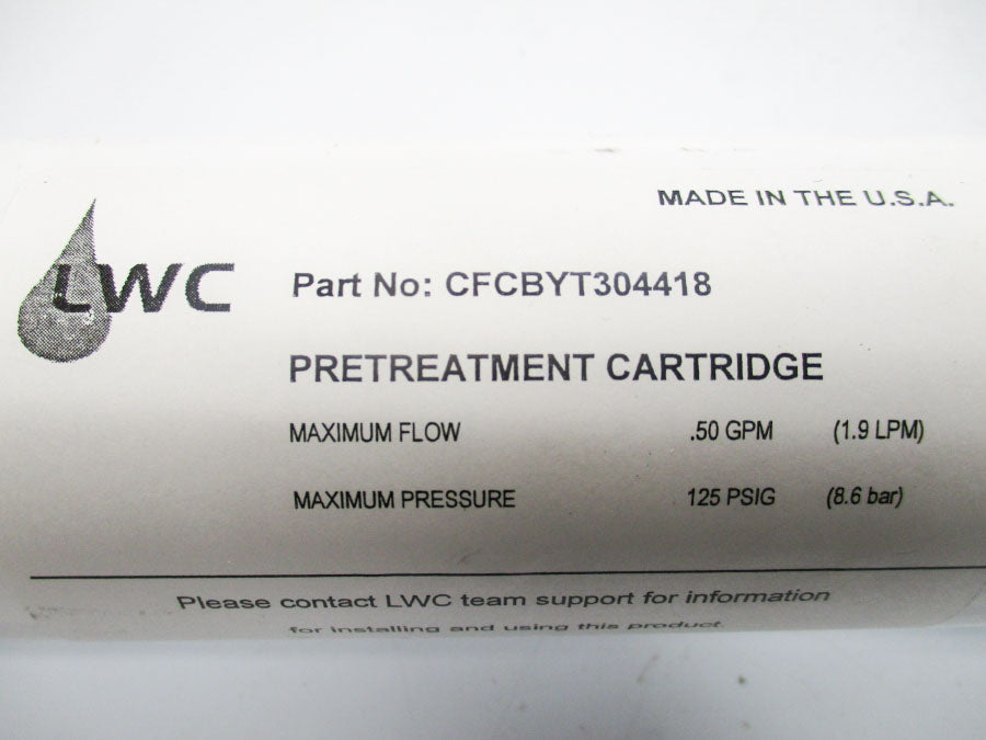LWC CFCBYT304418 125PSI NSNP