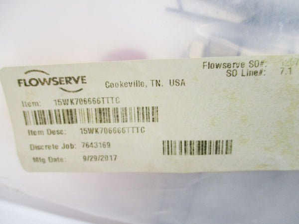 FLOWSERVE 15WK706666TTTC NSMP