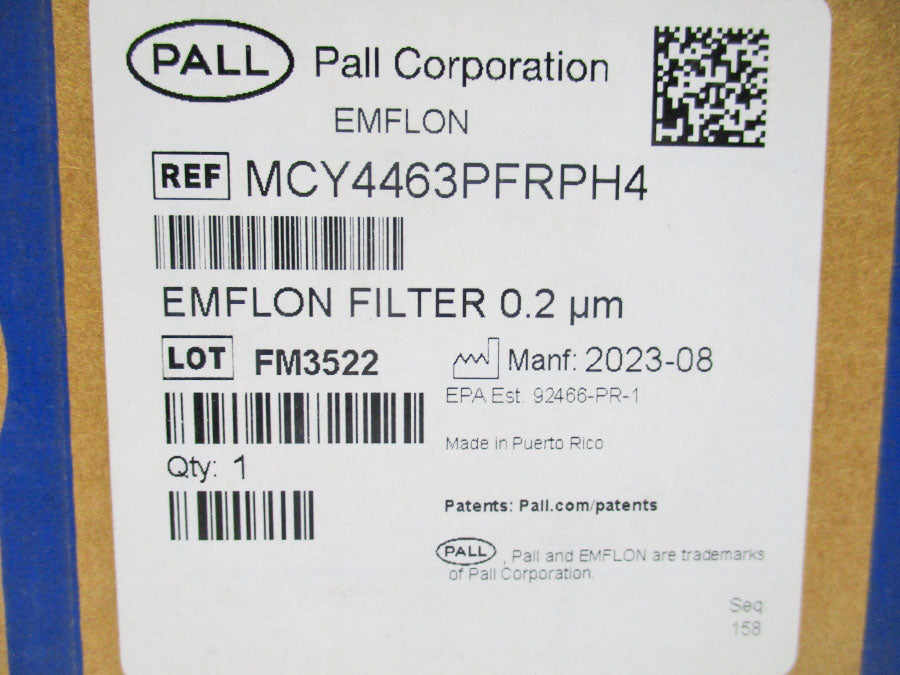 PALL MCY4463PFRPH4 NSMP