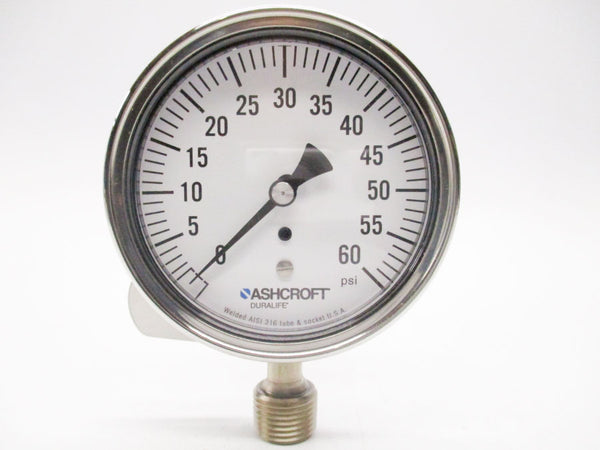 ASHCROFT 35-1009-SW-04L-60#-XC4NN 0-30PSI NSMP