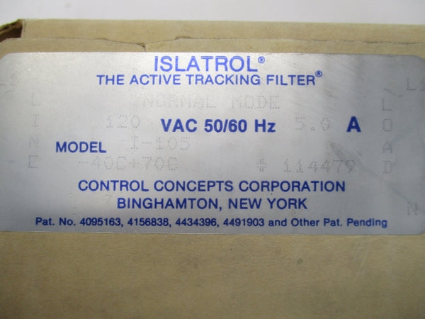 ISLATROL I-105 120VAC 5A NSMP