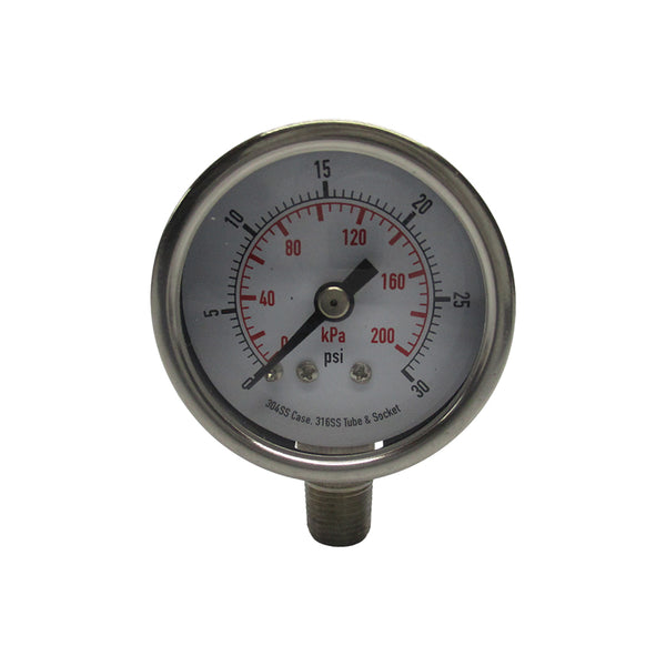 INDUSTRIAL SPARE PART 4FMH9 0-30PSI 1 1/2" NSNP
