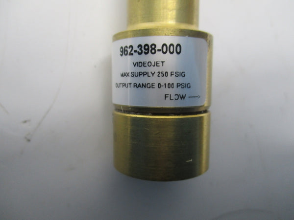 VIDEOJET 926-398-000 T-91 0-100PSI NSMP