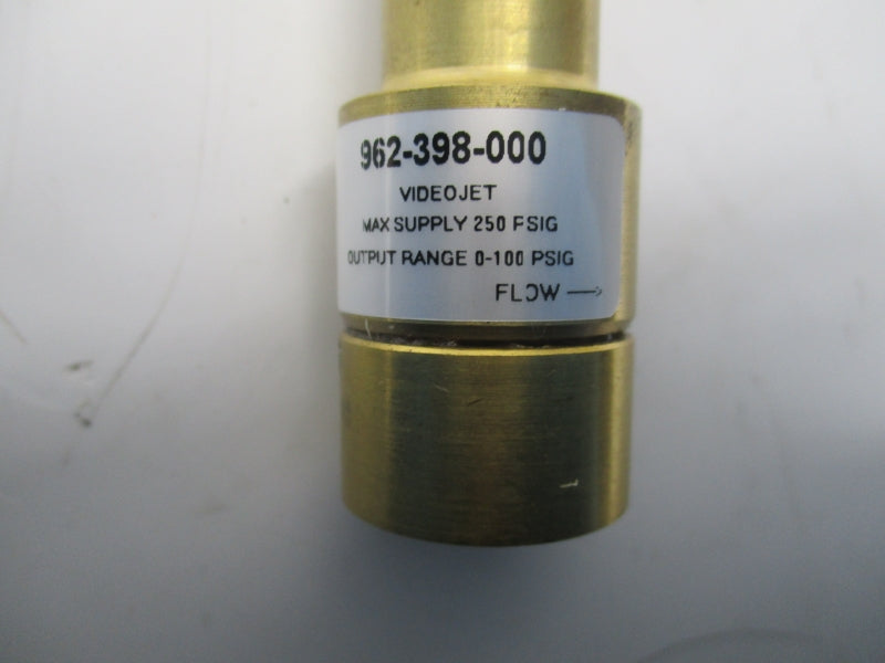 VIDEOJET 926-398-000 T-91 0-100PSI NSMP