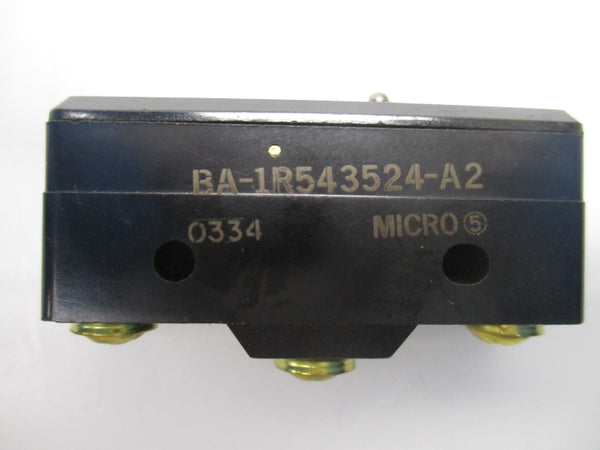 MICRO SWITCH BA-1R543524-A2 250VAC 15A  NSNP