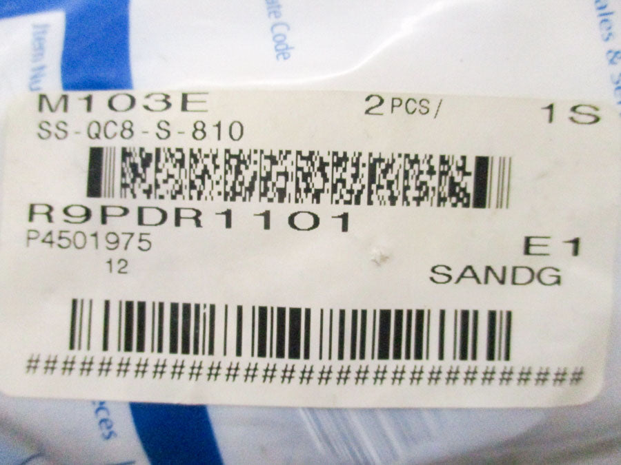 SWAGELOK SS-QC8-S-810 NSMP