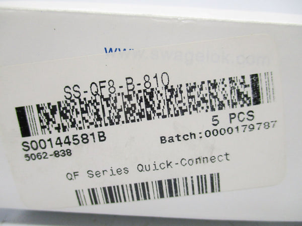 SWAGELOK SS-QF8-B-810 (PKF OF 5) NSMP
