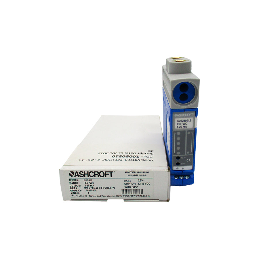 ASHCROFT DXLDP DX5F0142STP5IW-XPV 12-36VDC NSMP