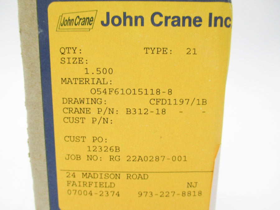 JOHN CRANE B312-18 NSMP