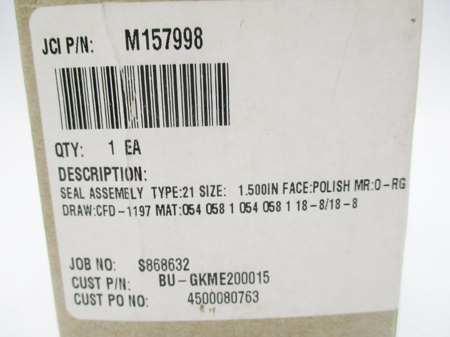 JOHN CRANE M157998 NSMP