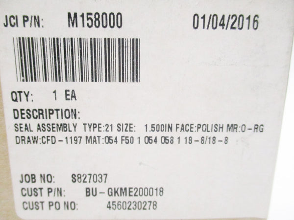 JOHN CRANE M158000 NSMP
