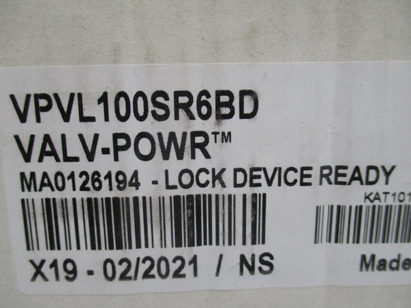 JAMESBURY VPVL100SR6BD 116PSI NSMP