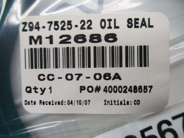 SEAL M12686 Z94-7525-22 NSNP