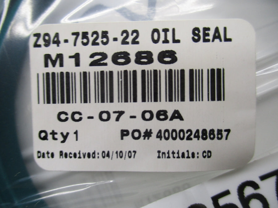 SEAL M12686 Z94-7525-22 NSNP